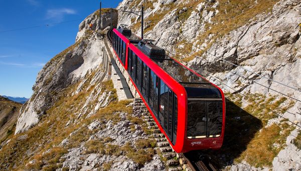 Steilste Zahnradbahn in Obwalden
